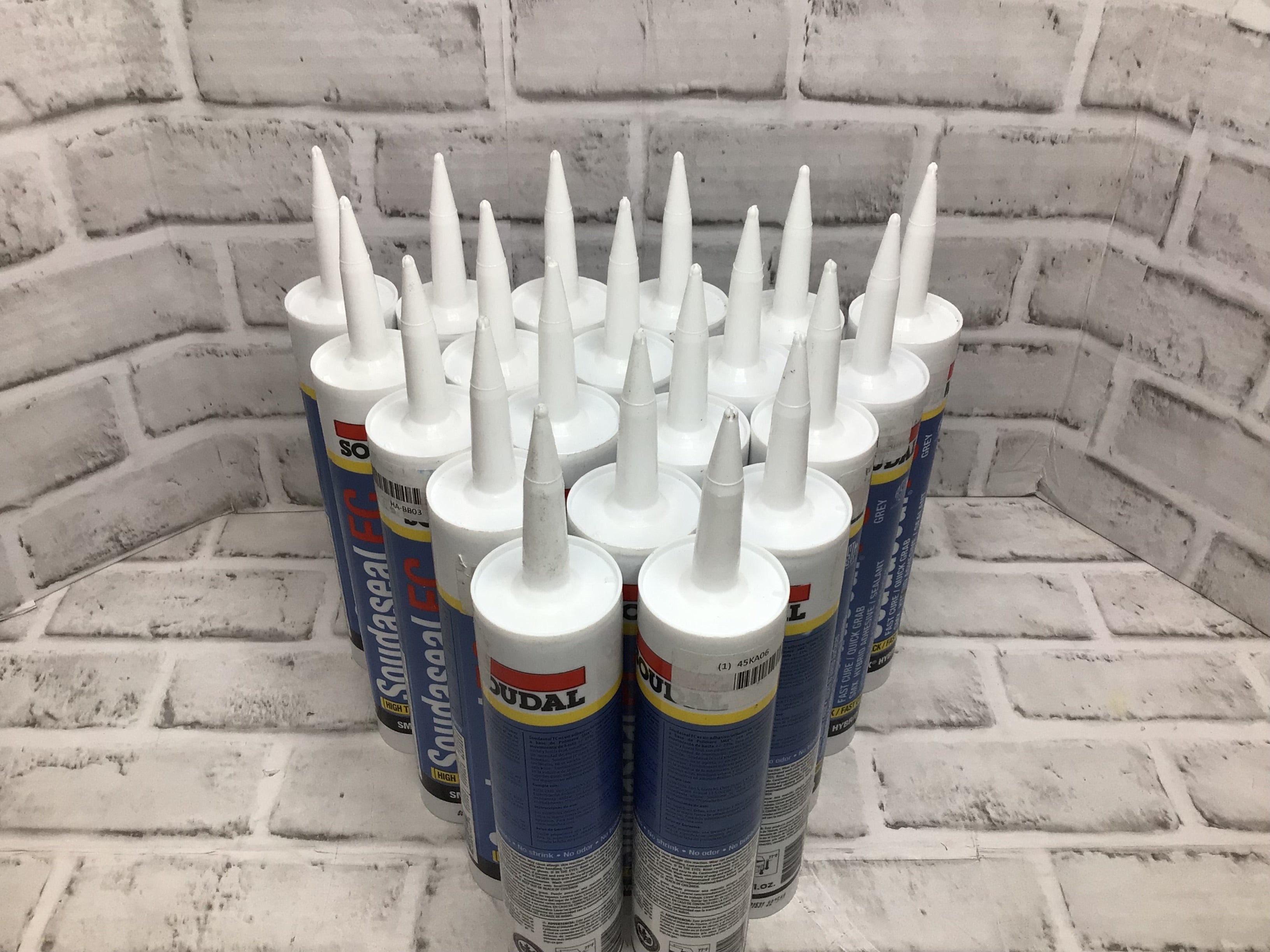 Soudal Soudaseal FC Grey Adhesive/Sealant, RV Industry, 10.1 oz (20 tubes) (8142631174382)